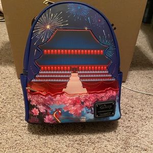 NWT Mulan Light-Up Loungefly backpack